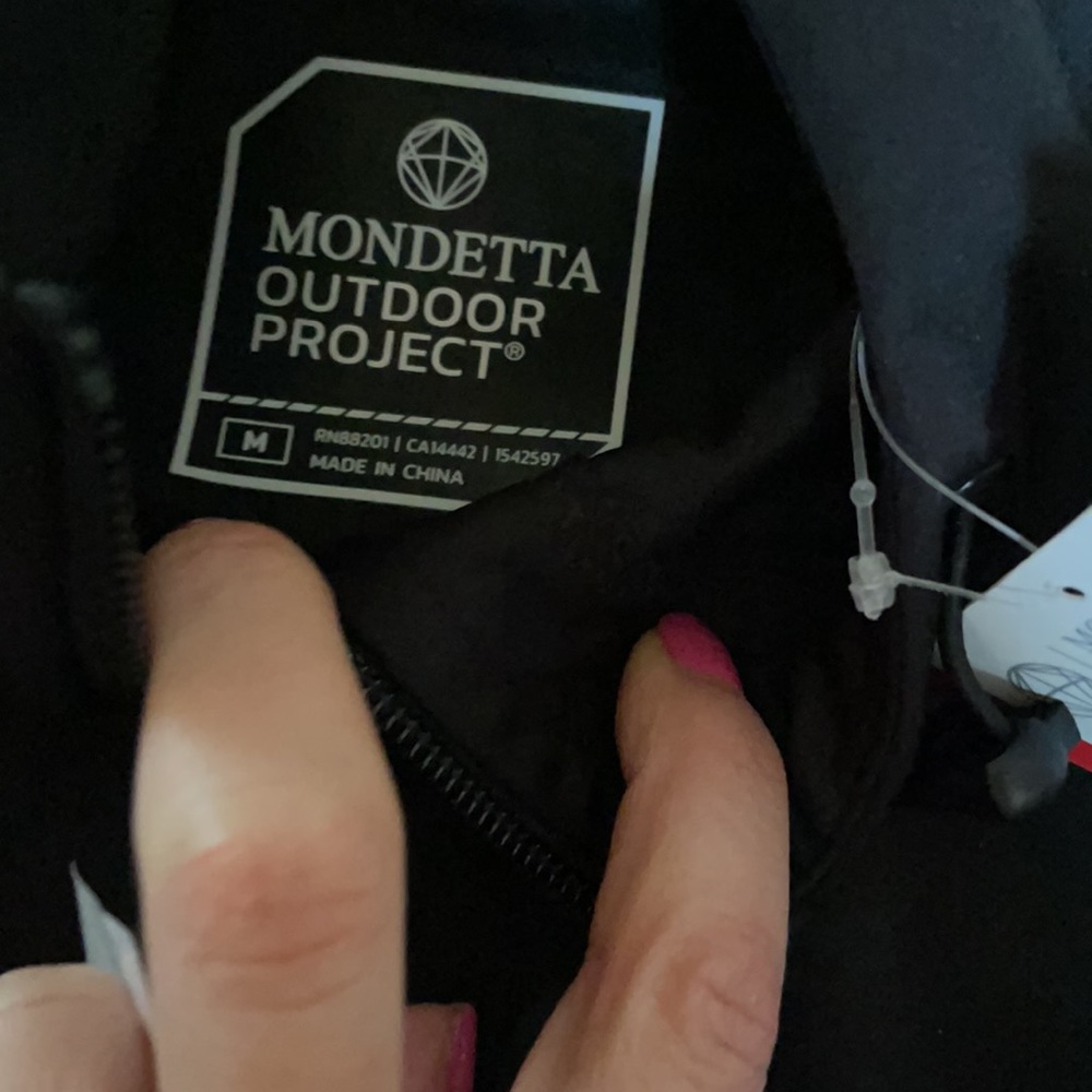 Men’s Spring Jacket Black Medium - image 3